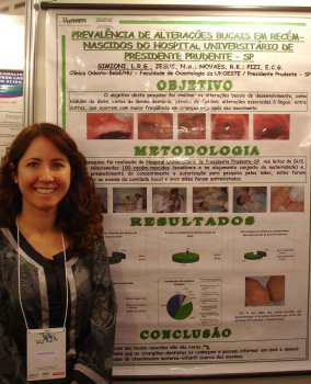 Odontologia apresenta pesquisa em evento da SBPqO